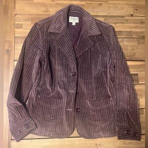 Woman’s size Medium,Cabela’s Corduroy blazer burgundy fall blazer